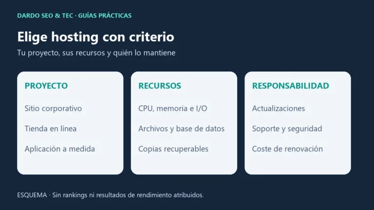 Cómo elegir el mejor hosting para WordPress: qué comparar antes de contratar